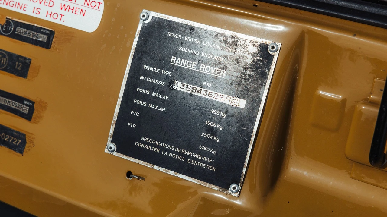 1978 Land Rover Range Rover Classic - Image 15 of 17