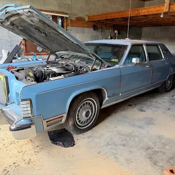 1978 Lincoln Continental Executive Sedan 4D