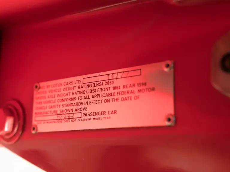1978 Lotus Esprit - Image 26 of 26