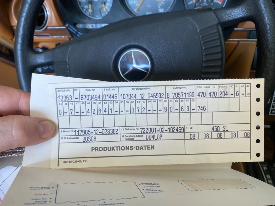 1978 Mercedes-Benz R107 SL-Class - Image 10 of 11