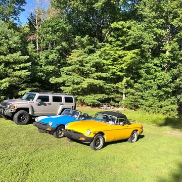 1978 MG Midget and MG B