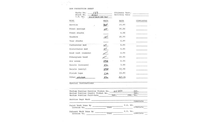 1978 Pontiac Firebird Trans Am 2nd Gen - Image 16 of 18