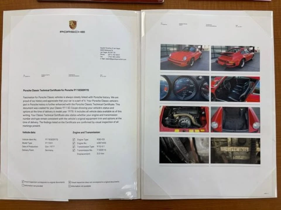 1978 Porsche 911 Carrera SC - Image 19 of 20