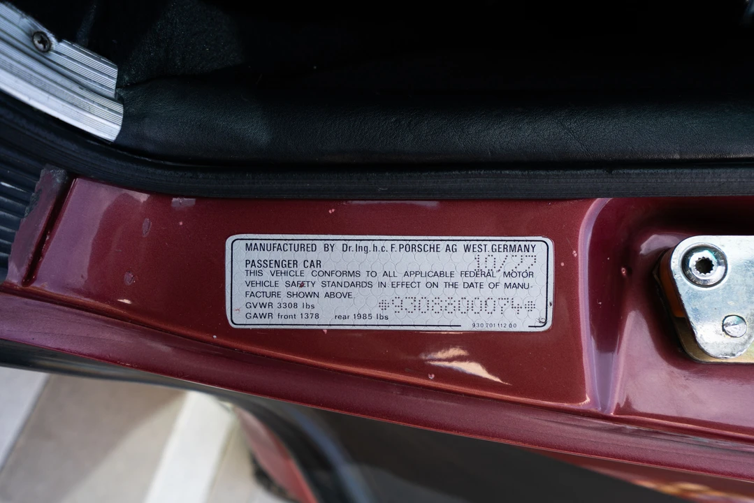 1978 Porsche 930 Turbo - Image 6 of 31