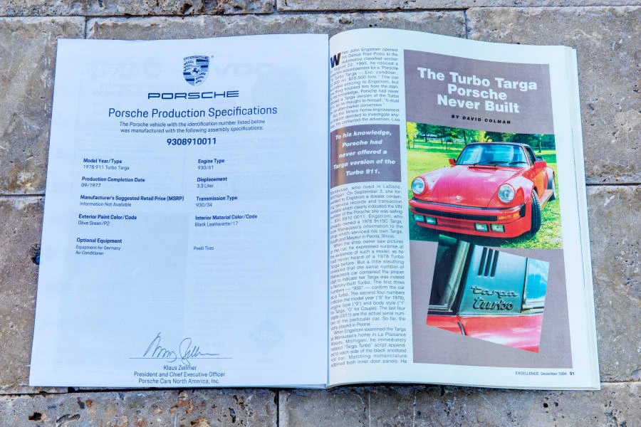 1978 Porsche 930 Turbo - Image 31 of 31