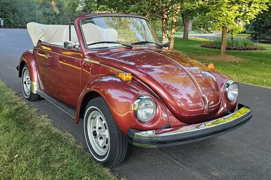 1978 Volkswagen Super Beetle Convertible Champagne Edition II