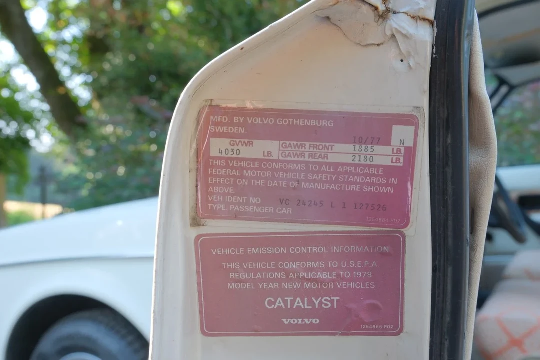 1978 Volvo 242 - Image 19 of 31