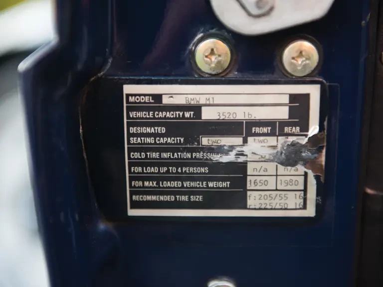 1979 BMW M1 - Image 17 of 28