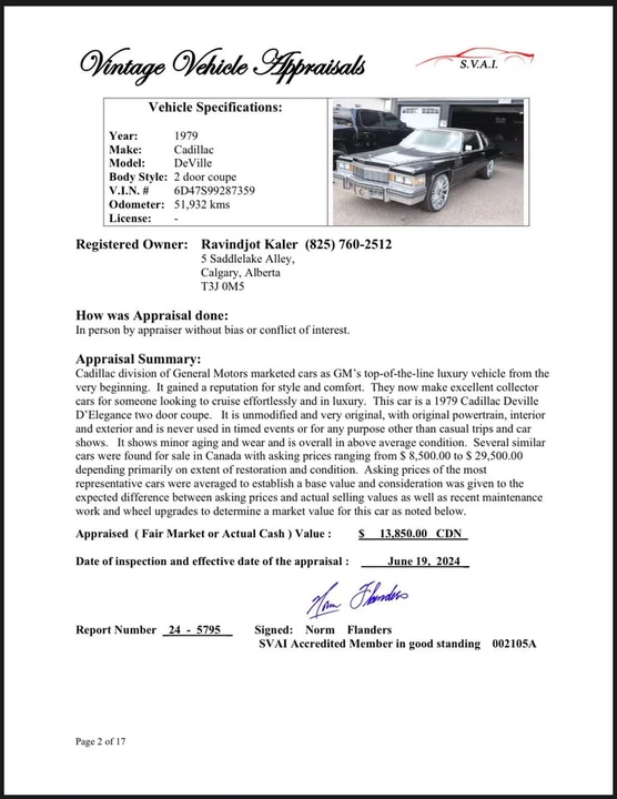 1979 Cadillac DeVille 5th Gen - Image 20 of 20