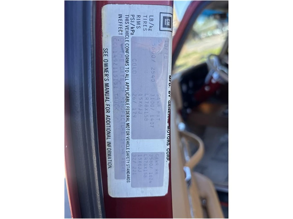 1979 Chevrolet C/K 3rd Gen - Image 17 of 17