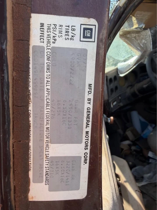 1979 Chevrolet C/K 3rd Gen - Image 8 of 10