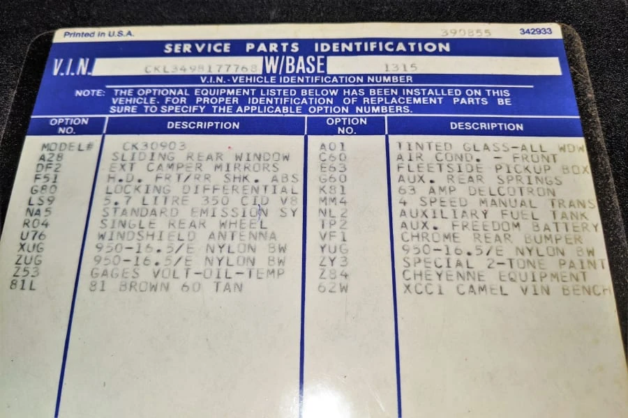 1979 Chevrolet C/K 3rd Gen - Image 10 of 12