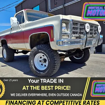 1979 Chevrolet K5 Blazer 454 Big Block, New 4In Lift Kit, Wheels And Tires