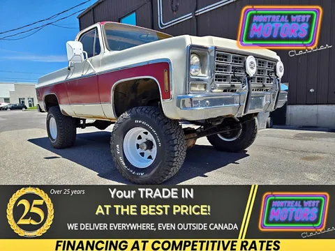 1979 Chevrolet K5 Blazer 454 Big Block, New 4In Lift Kit, Wheels And Tires