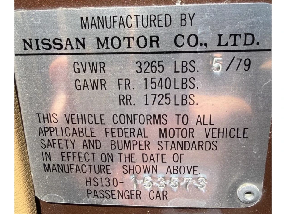 1979 Nissan Fairlady Z 2nd Gen - Image 6 of 10