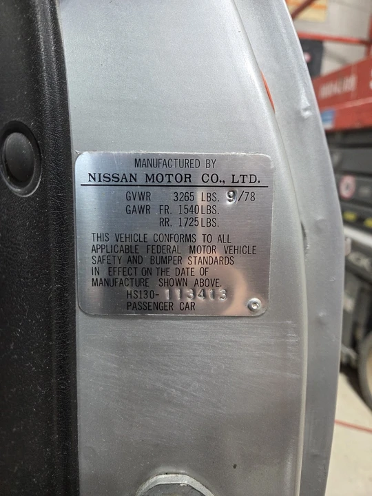 1979 Nissan Fairlady Z 2nd Gen - Image 13 of 14