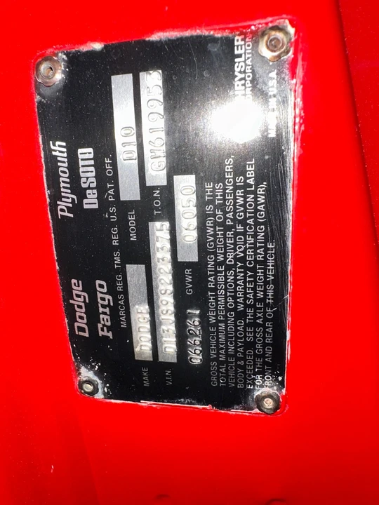 1979 Dodge D Series 3rd Gen - Image 12 of 15