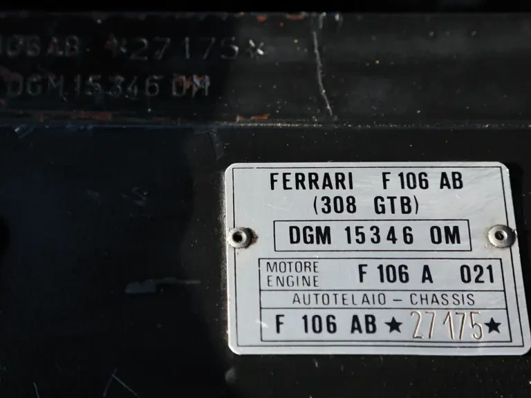 1979 Ferrari 308 GTB - Image 11 of 11