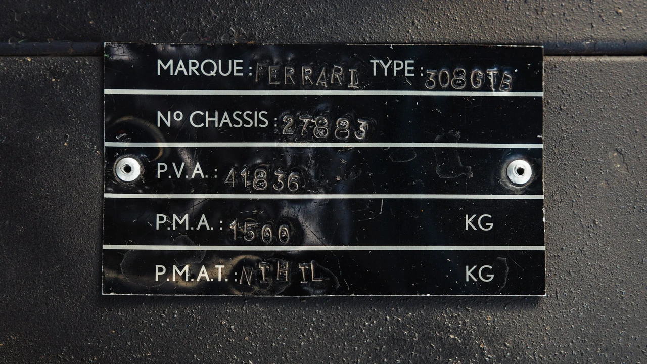 1979 Ferrari 308 GTB - Image 7 of 12