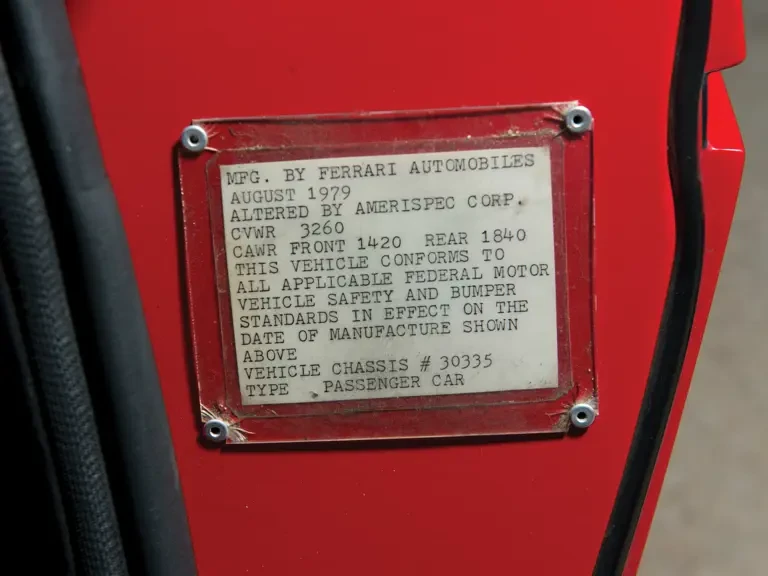 1979 Ferrari 512 BB - Image 31 of 31