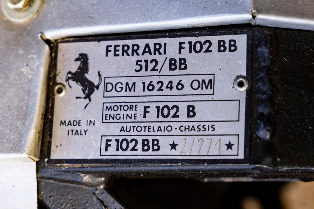 1979 Ferrari 512 BB - Image 3 of 31