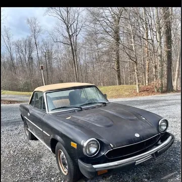 1979 Fiat 124 Spider Classica Convertible 2D