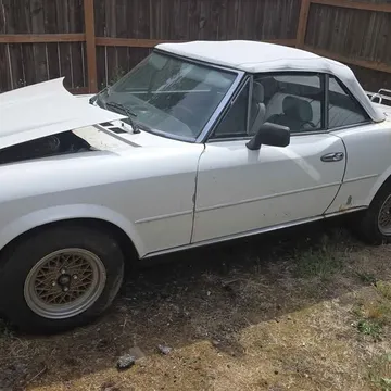 1979 Fiat 124 Spider Classica Convertible 2D