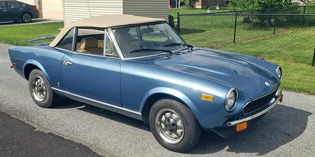 1979 Fiat 124 Spider Classica Convertible 2D