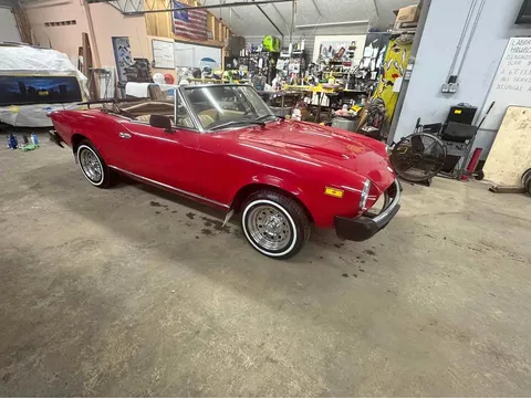 1979 Fiat 124 Spider Classica Convertible 2D