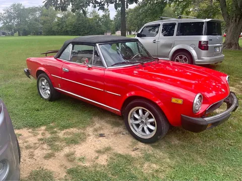 1979 Fiat 124 Spider Classica Convertible 2D