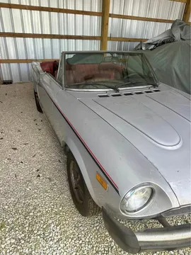 1979 Fiat 124 Spider Lusso Red Top Edition Convertible 2D
