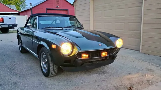 1979 Fiat 124 Spider Classica Convertible 2D