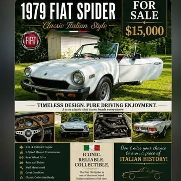 1979 Fiat Spider 2000