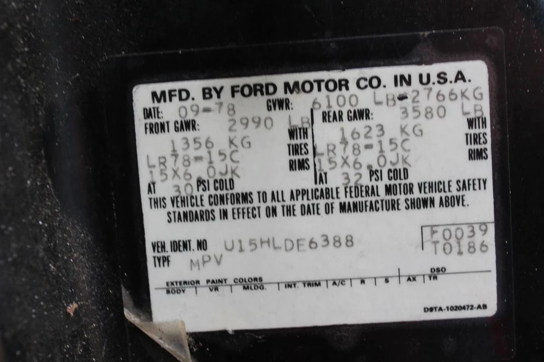 1979 Ford Bronco 2nd Gen - Image 14 of 24