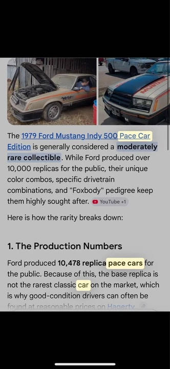1979 Ford Mustang 3rd Gen - Image 2 of 3