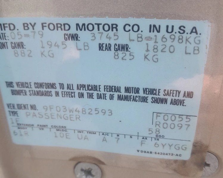 1979 Ford Mustang 3rd Gen - Image 18 of 20