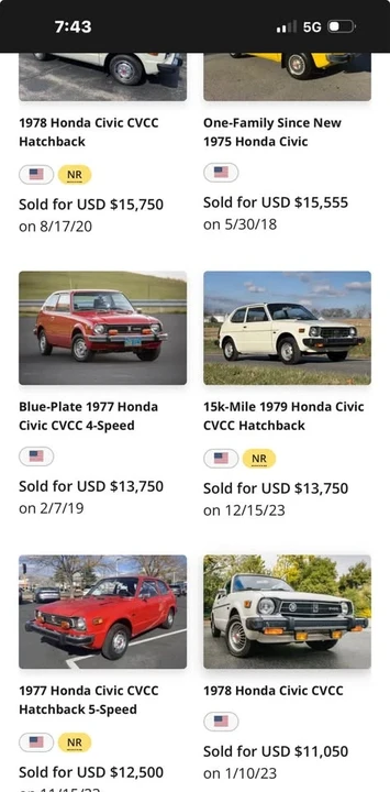 1979 Honda Civic 1st Gen - Image 15 of 16