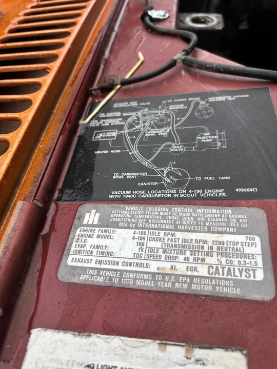 1979 International Harvester Scout - Image 9 of 16