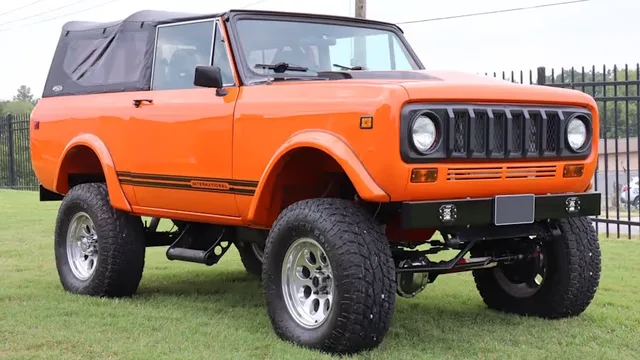 1979 International Harvester Scout II Custom