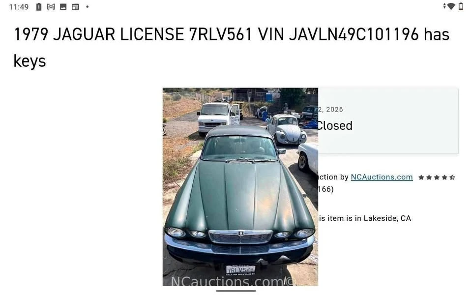 1979 Jaguar X-Type - Image 1 of 10