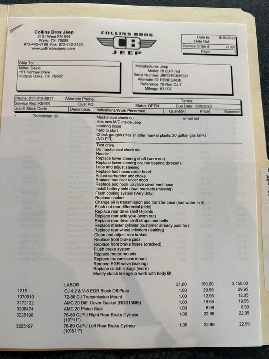 1979 Jeep CJ7 - Image 22 of 27