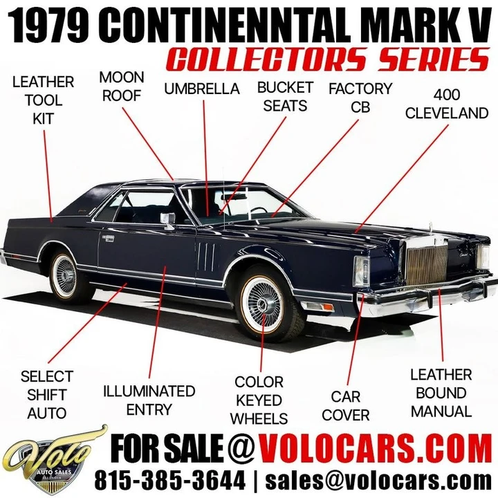 1979 Lincoln Continental Mark V - Image 6 of 21