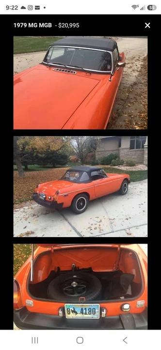 1979 MG MGB Roadster - Image 16 of 16
