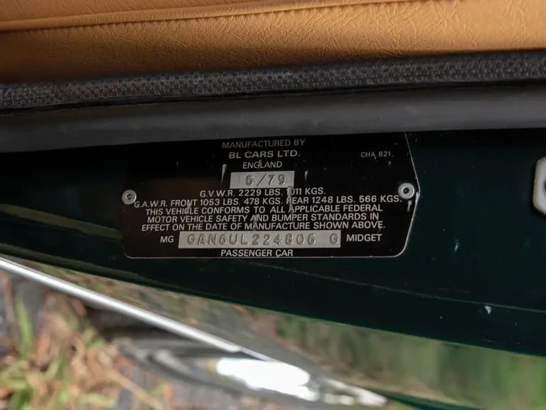 1979 MG Midget - Image 15 of 22