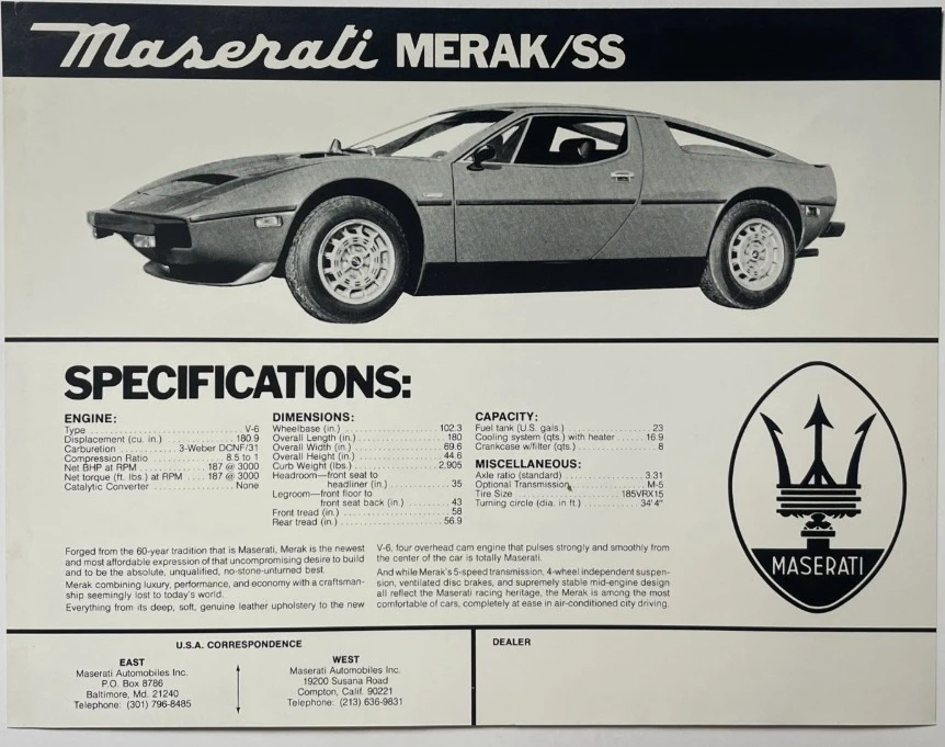 1979 Maserati - Image 16 of 31