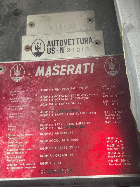 1979 Maserati - Image 12 of 31