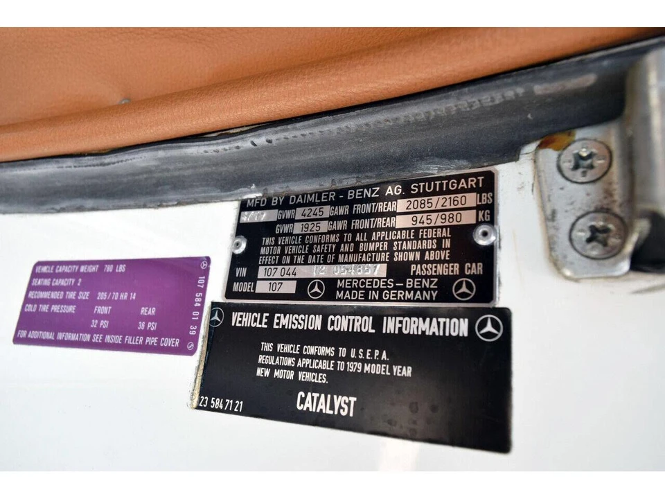 1979 Mercedes-Benz 450SEL - Image 27 of 27