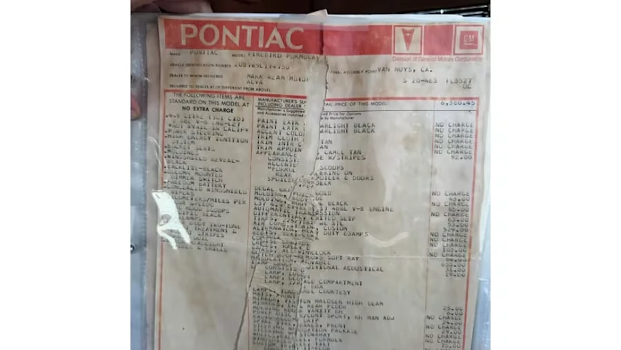 1979 Pontiac Firebird Formula 2nd Gen - Image 6 of 21