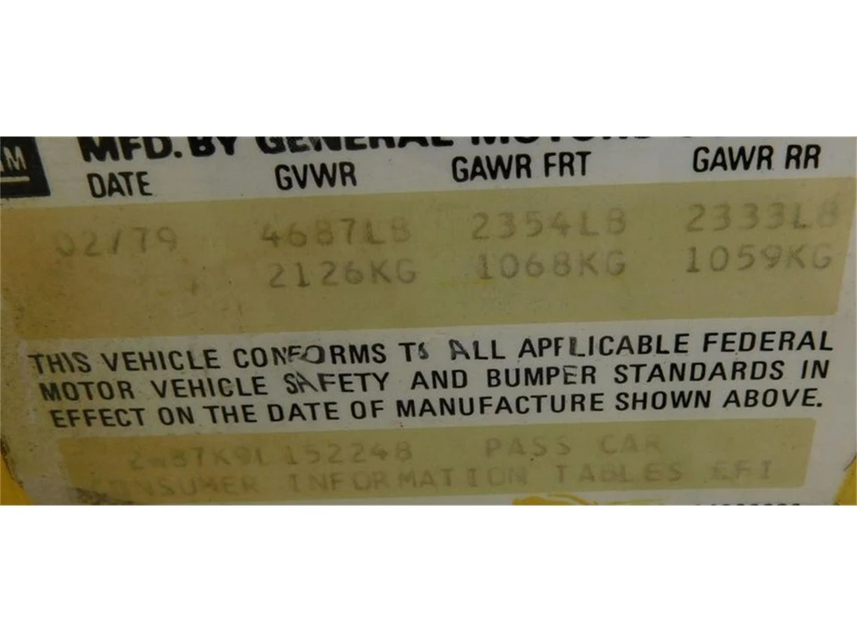 1979 Pontiac Firebird Trans Am 2nd Gen - Image 31 of 31