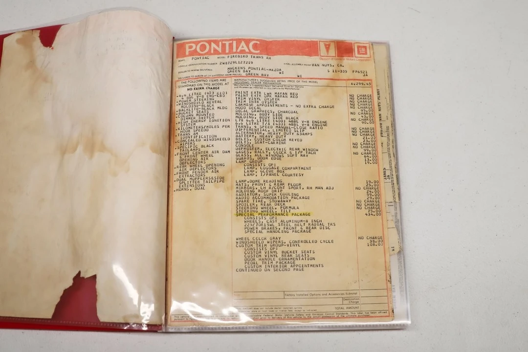 1979 Pontiac Firebird Trans Am 2nd Gen - Image 10 of 31